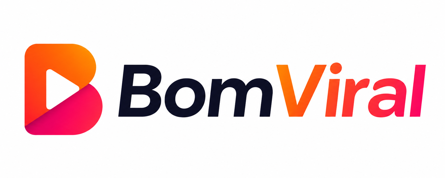 Logo do Bom Viral, portal de educação financeira